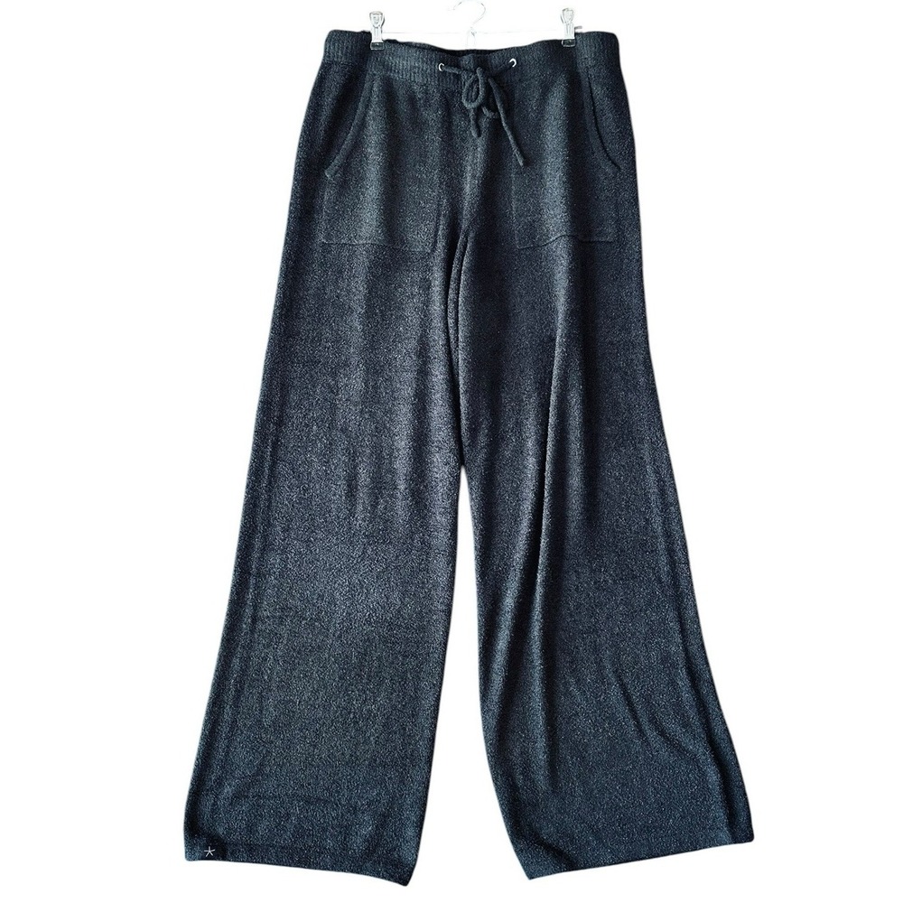 Barefoot Dreams CozyChic Ultra Lite Wide Leg Pants Women XL Gray Soft Lounge